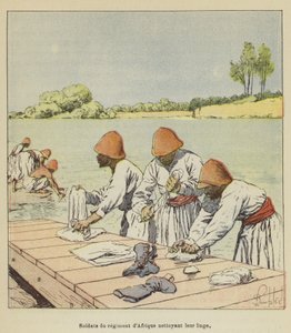 Soldats du régiment d