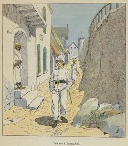 Une rue à Tananarive