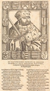 Jean Frédéric le Magnanime, en robes électorales - after Lucas Cranach the Younger
