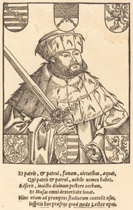 Jean Frédéric le Magnanime, en robes électorales (droite) - after Lucas Cranach the Younger