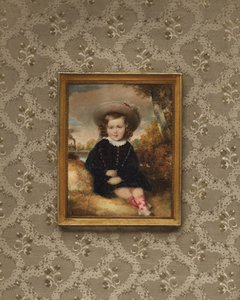 Portrait de Johann II, prince de Liechtenstein, enfant, 1844 - after Moritz Michael Daffinger