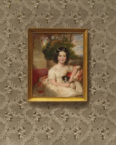 Portrait de la princesse Ida Schwarzenberg, née princesse de Liechtenstein, enfant - after Moritz Michael Daffinger