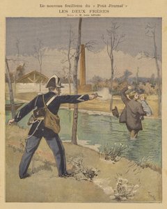 Les deux frères - after Oswaldo Tofani