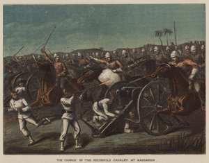 La charge de la cavalerie de la maison à Kassassin