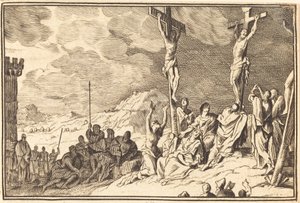 Christ Mourant sur la Croix - after Sébastien Le Clerc I