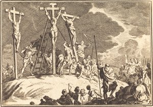 Le Perçage du côté du Christ - after Sébastien Le Clerc I