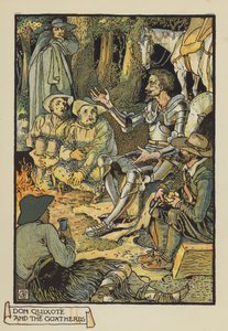 Don Quichotte et les chevriers