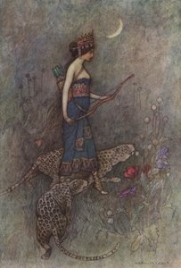 Le Conte du Moine - after Warwick Goble