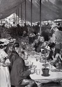 Le dîner du roi à Fulham