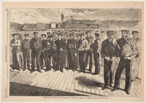 Équipage du vapeur américain "Colorado," embarqué à Boston, juin 1861, de Harper