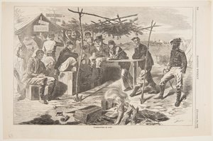 Action de grâce au camp