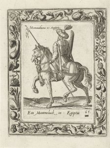 Mamelouk à cheval - anonymous (attributed to)