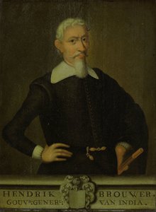 Portrait de Hendrik Brouwer, gouverneur général des Indes orientales néerlandaises - anonymous (copy after)