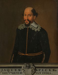 Portrait de Jacques Specx, Gouverneur Général des Indes Orientales Néerlandaises