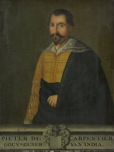 Portrait de Pieter de Carpentier, gouverneur général des Indes orientales néerlandaises