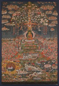 Amitabha, le Bouddha de la Terre Pure occidentale (Sukhavati)