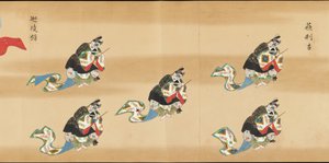 Bugaku Scroll - anonymous 