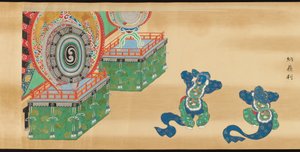 Bugaku Scroll - anonymous 