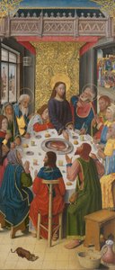 Panneaux du maître-autel de la chartreuse de Saint-Honoré, Thuison-les-Abbeville : La Cène - anonymous 