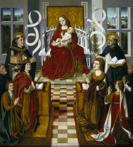 Espagnol :  La Virgen de los Reyes Católicos Madone des Rois Catholiques - anonymous 