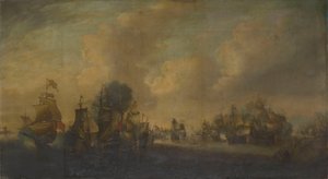 La bataille des Downs, 21 octobre 1639 - anonymous 