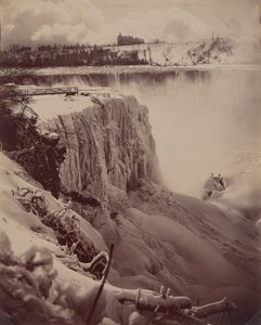 Chutes Gelées - attributed to Charles Bierstadt