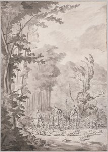 Une partie de chasse à Marly