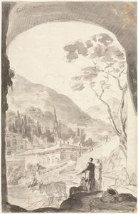 Cava Napoli - attributed to Jean Honoré Fragonard