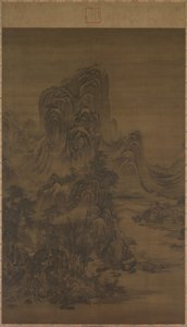 Paysage dans le style de Juran - attributed to Liu Du