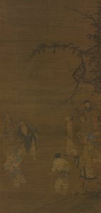 Les Joueurs de football - attributed to Ma Yuan