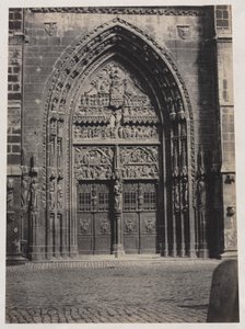 Entrée, Cathédrale Saint-Laurent, Nuremberg - attributed to Schrag