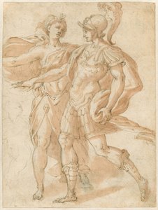 Mars et Diane (recto)