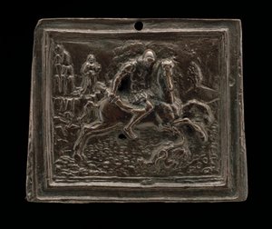 Saint Georges et le dragon - called Riccio Andrea Briosco