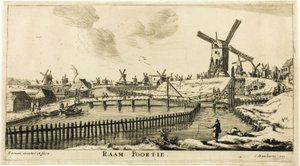 Porte de Raam, tirée des Huit portes de la ville d