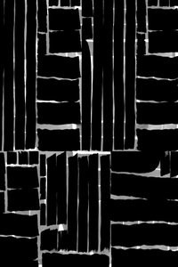Motif abstrait en grille noire - cartissi