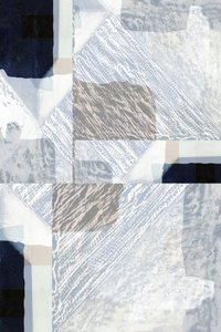 Couches bleues abstraites - cartissi