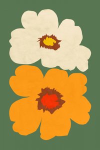 Fleurs abstraites - cartissi