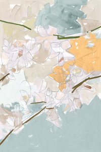 Sérénité florale abstraite