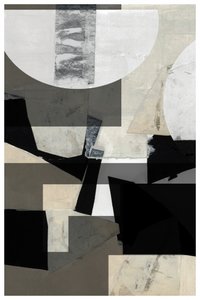 Collage géométrique abstrait - cartissi
