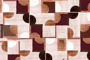 Motif géométrique abstrait