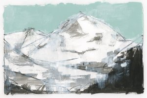 Sommets de montagne abstraits - cartissi