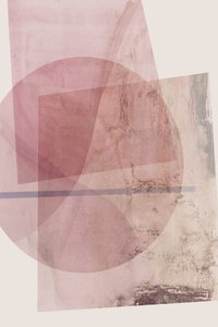 Formes abstraites roses - cartissi
