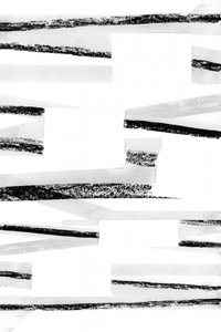 Lignes abstraites en noir et blanc - cartissi