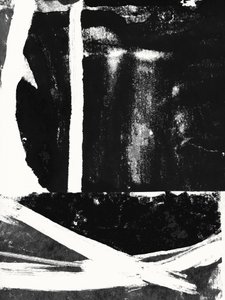 Traits abstraits en noir et blanc