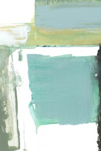 Vert bleu-turquoise apaisant - Abstrait - cartissi