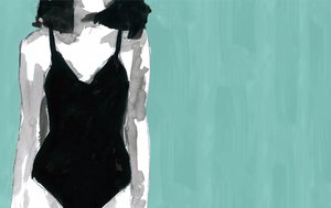 Maillot de bain noir chic - cartissi