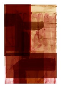 Abstraction rouge foncé - cartissi
