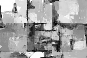 Abstrait dynamique en niveaux de gris - cartissi