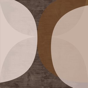 Formes abstraites aux tons terreux - cartissi
