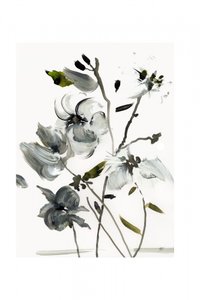 Fleurs abstraites élégantes - cartissi
